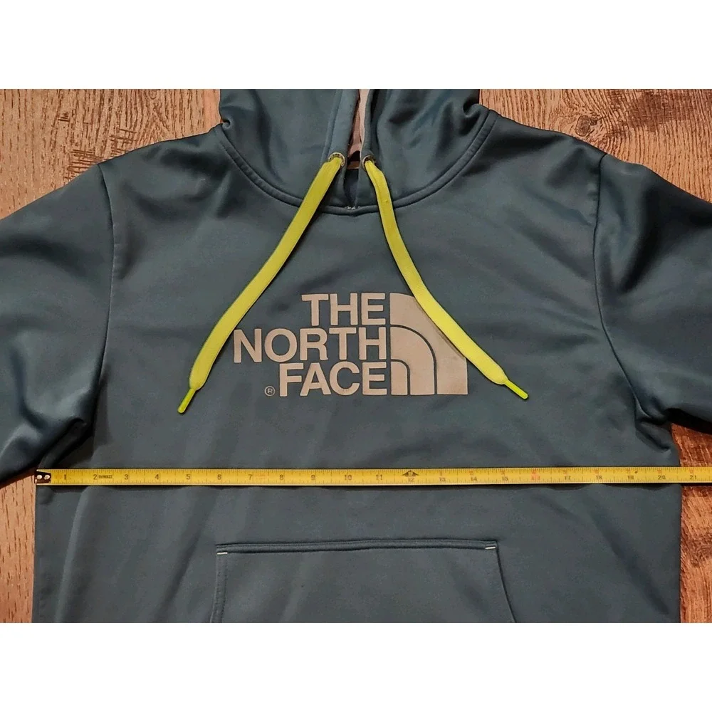 The‎ North Face Mens Green Hoodie Pullover Size Medium M Long Sleeve
